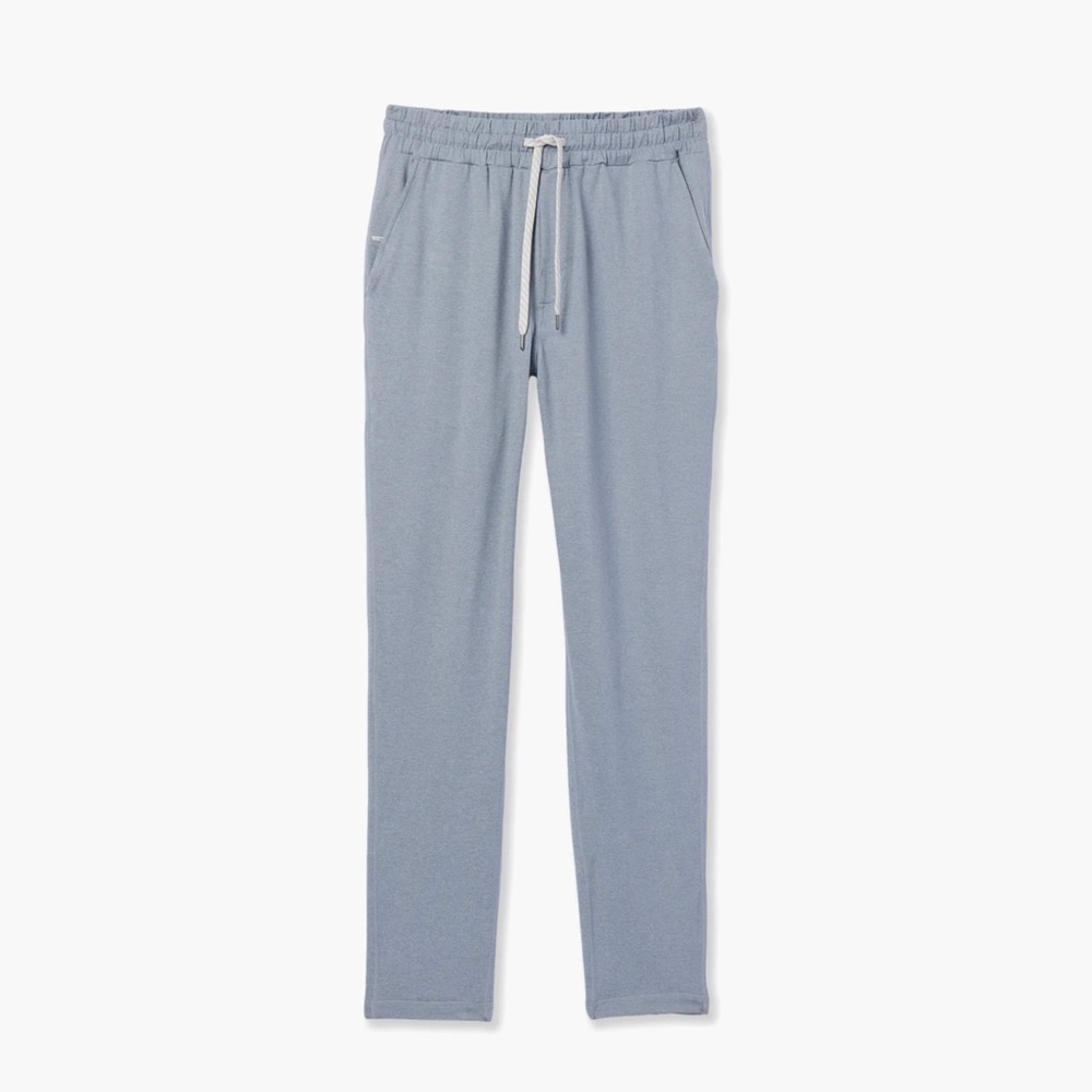 Vuori Men’s Ponto Performance Pant Steel Heather Medium Dreamknit